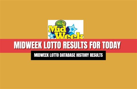 midweek lotto results database history